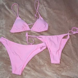 3 piece bikini set.